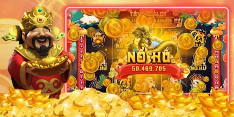 Giao diện đẹp mắt của tựa game nổ hũ thần tài ở Game Bài