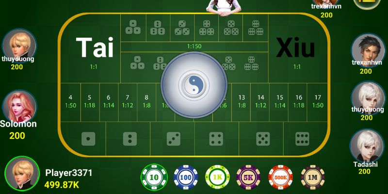 Công thức cược Tài Xỉu online 2 - 3 - 1